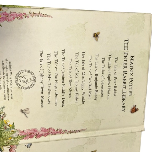 The Peter Rabbit Library Beatrix Potter Book Set 2016 Hardcover 9 Books lot - Picture 3 of 3